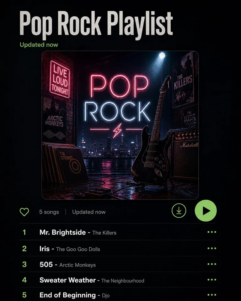 Playlist Mood Album Cover
